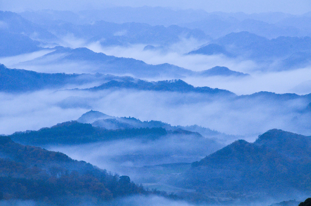 雲海現る