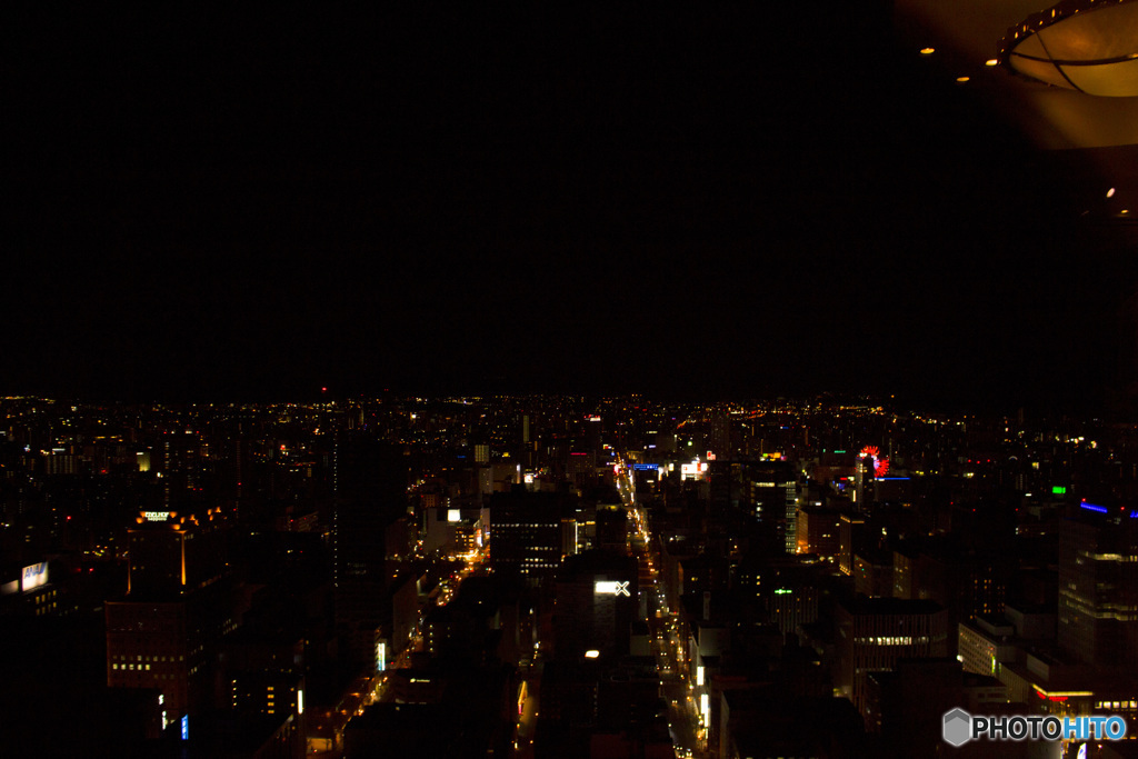 札幌の夜景