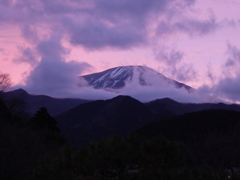 日光金谷ホテルより男体山