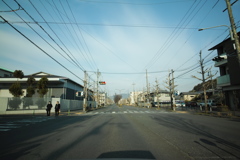 空と街