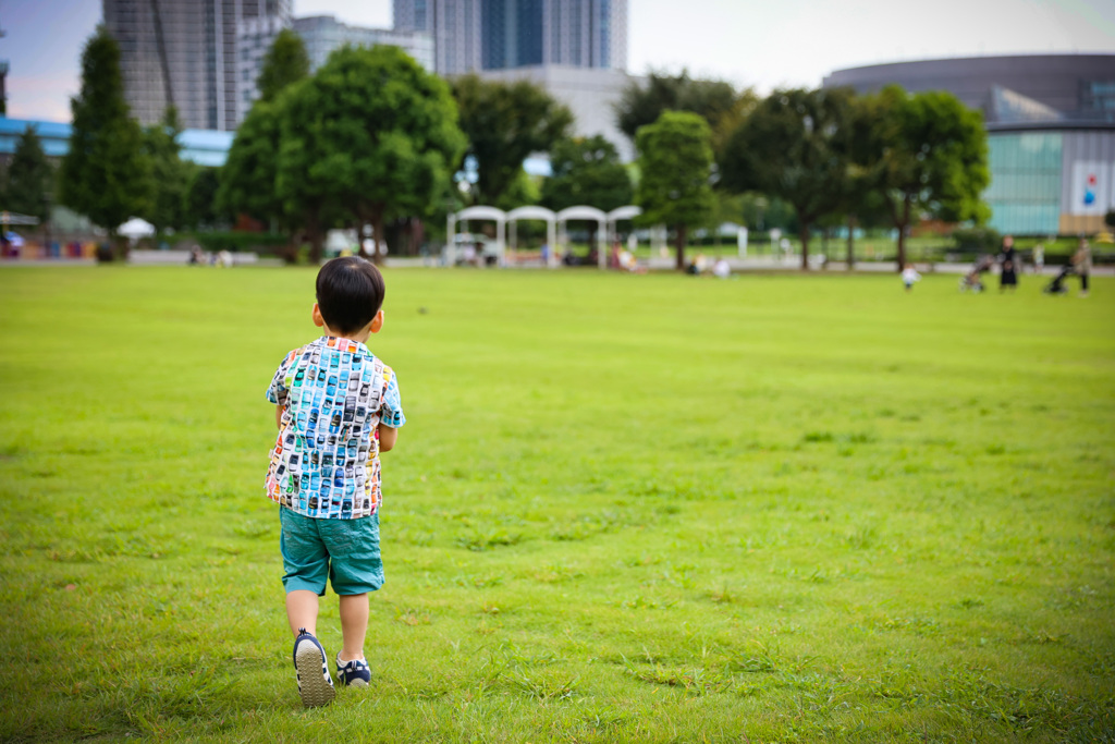 いざ公園へ