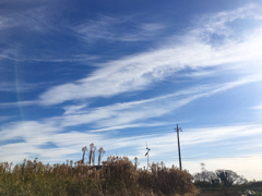 今日の空