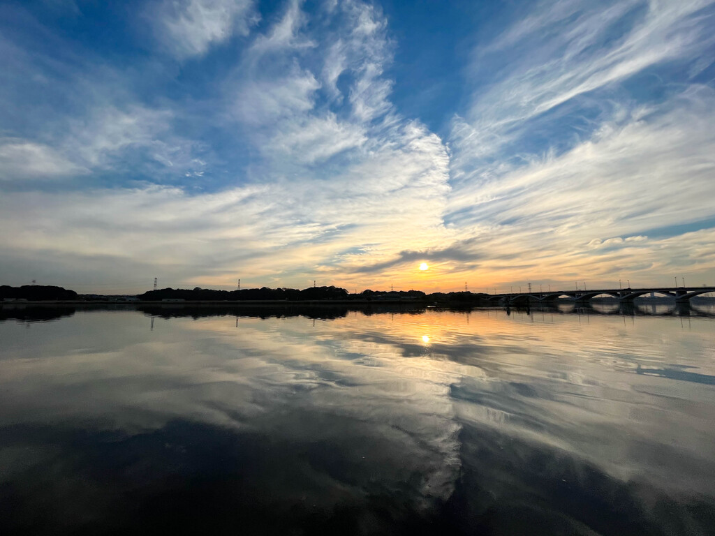 今日の空