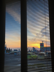 今日の夕焼け１