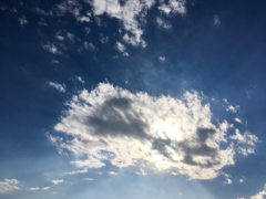 雲と太陽