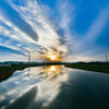 川と空（HDR）