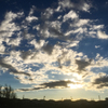 朝の空