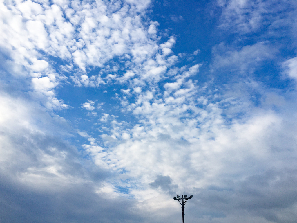 ある朝の空