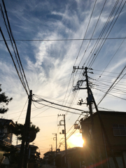 今日の空２