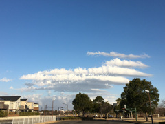 今日の空