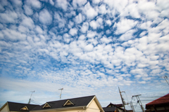 屋根と空
