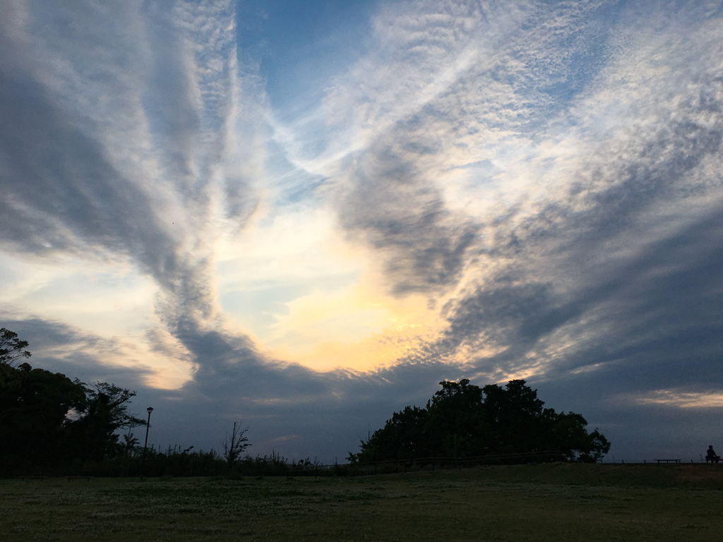 昨日の空