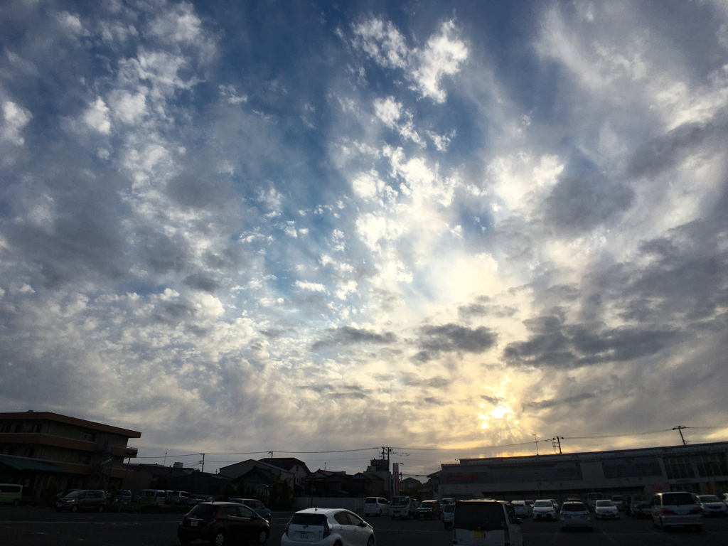 今日の空２