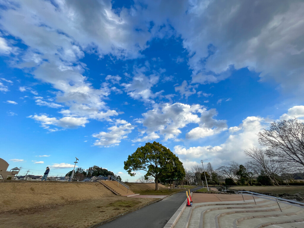 今日の空