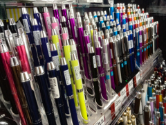 ペン売り場