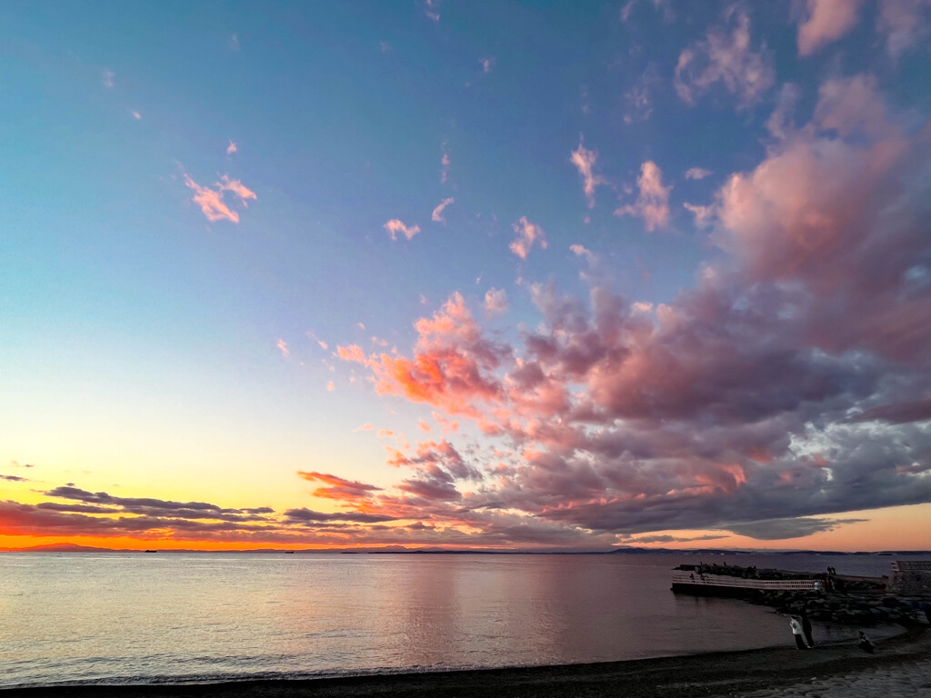 今日の空