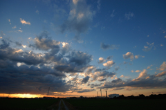 夕方の空