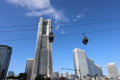 桜木町駅からのゴンドラ