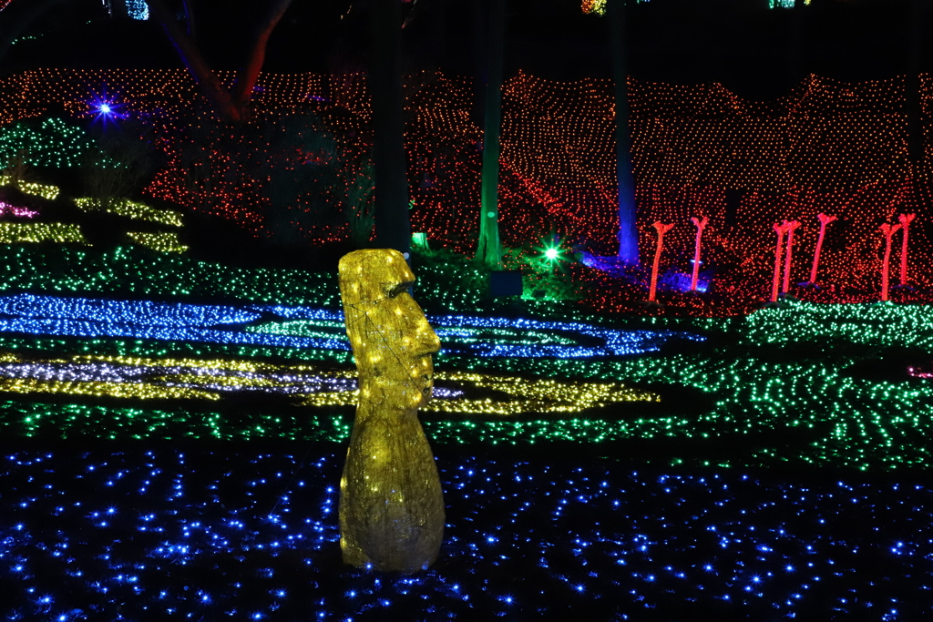 モアイ像 ドイツ村