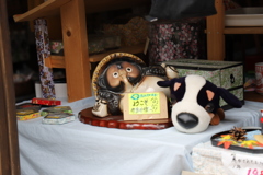 奈良井宿でのお出迎え