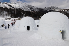 長野飯山市 かまくら祭り