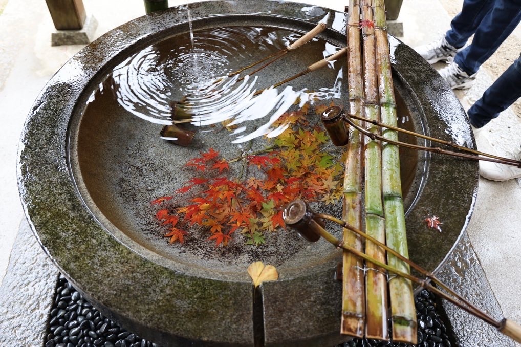 香嵐渓香積寺の秋