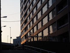 黄昏の街