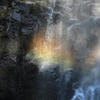 玉簾の滝と虹