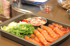 台湾料理教室　蘭　２０１７年３月　飲茶〜サクサクとろっと大根パイ