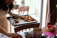 台湾料理教室　蘭　２０１７年３月　飲茶〜サクサクとろっと大根パイ