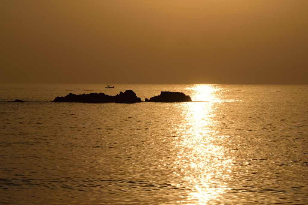 夕方の風景～海～