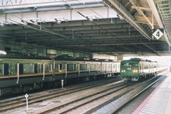 京都駅によくいる緑色のイカしたあいつ