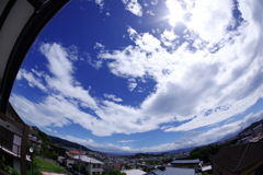 ベランダより
