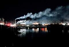 工場夜景