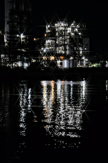 工場夜景