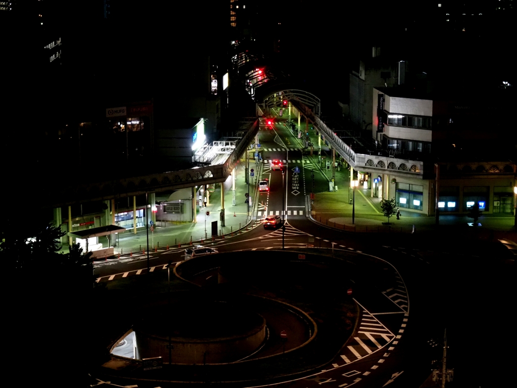 駅前ロータリー