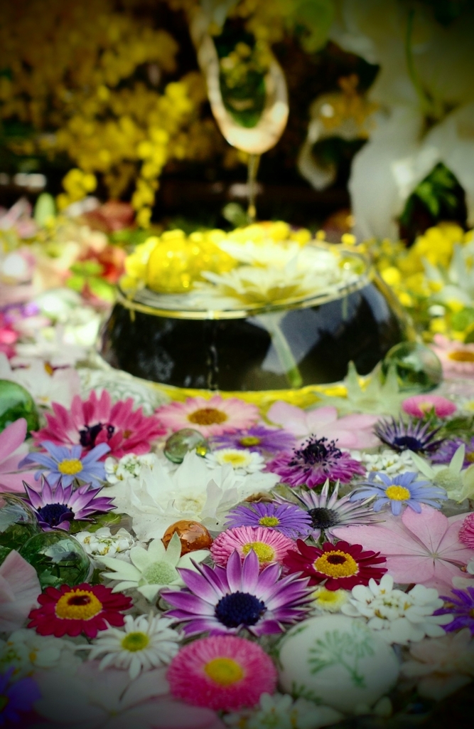 花手水