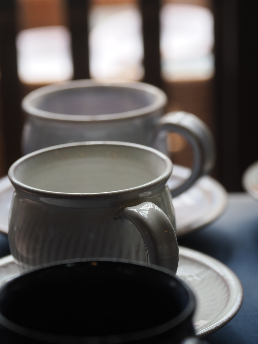 温かいコーヒーを