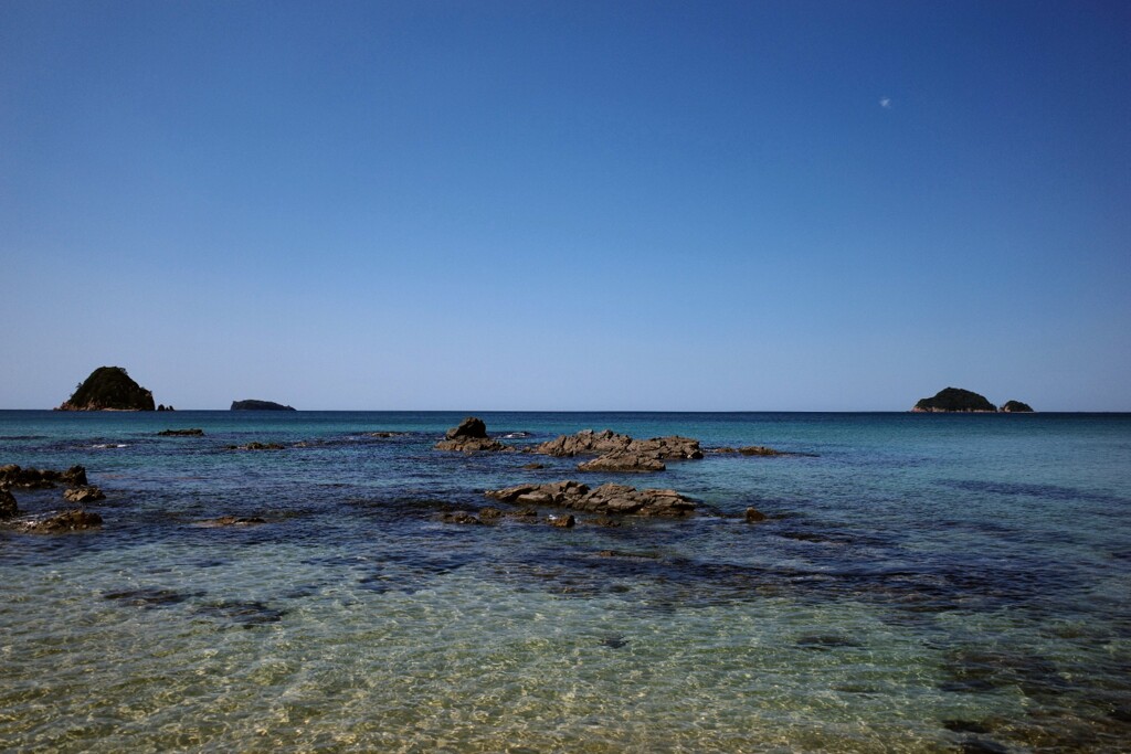 でっかい海と空