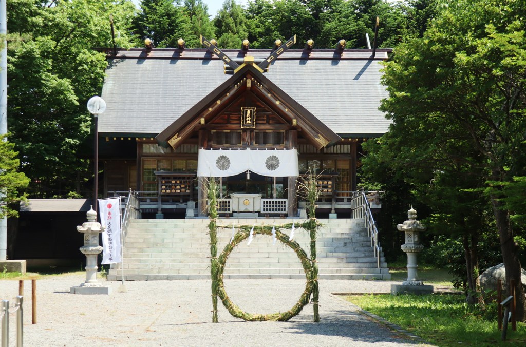 田舎街散歩３　　夏越の祓い