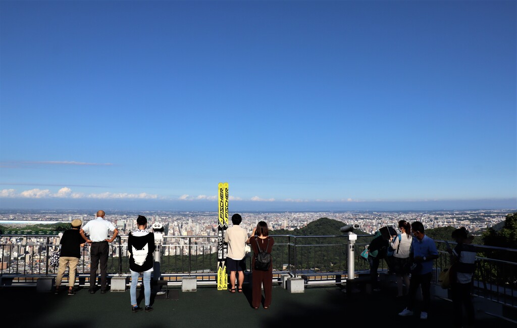 大倉山ジャンプ場展望台
