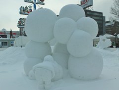 大田広域市（韓国）の雪像