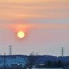 夕日