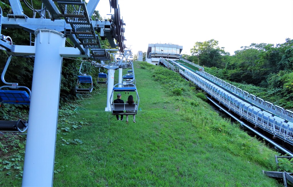 リフト　もうすぐ到着