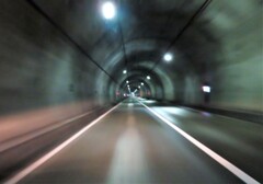 トンネル景色