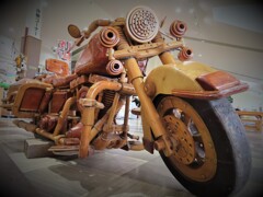 木造オートバイ