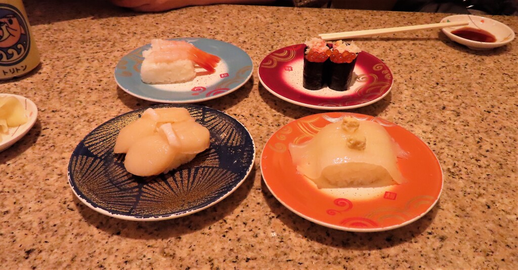 回っていなかった回転すし