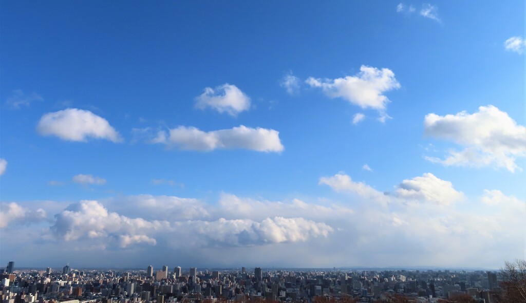 12月　札幌の空　Ⅰ