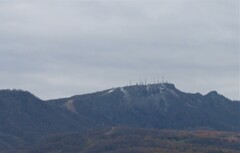 手稲山　初冠雪