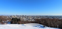 今日　快晴の札幌